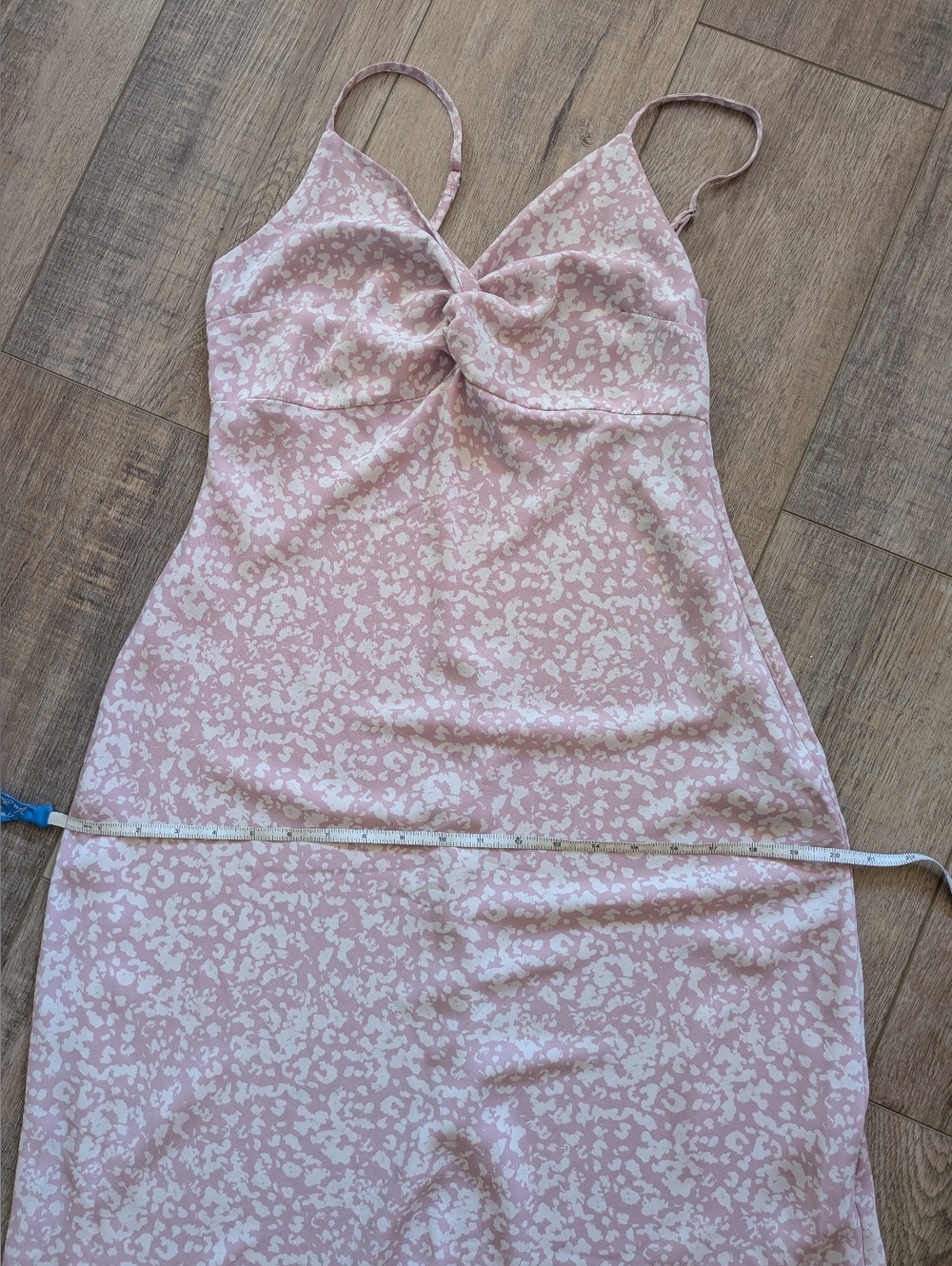 Abercrombie & Fitch Pink Floral Midi Slip Dress - Picture 8 of 8